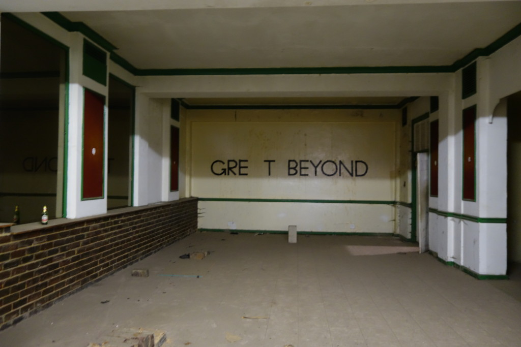 The interior of Jameson's. If these walls could talk, they would have a helluva tale to tell.  September 2014.